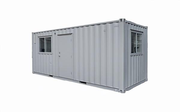 our shipping container offices are made of durable steel and can be equipped with security features for added protection